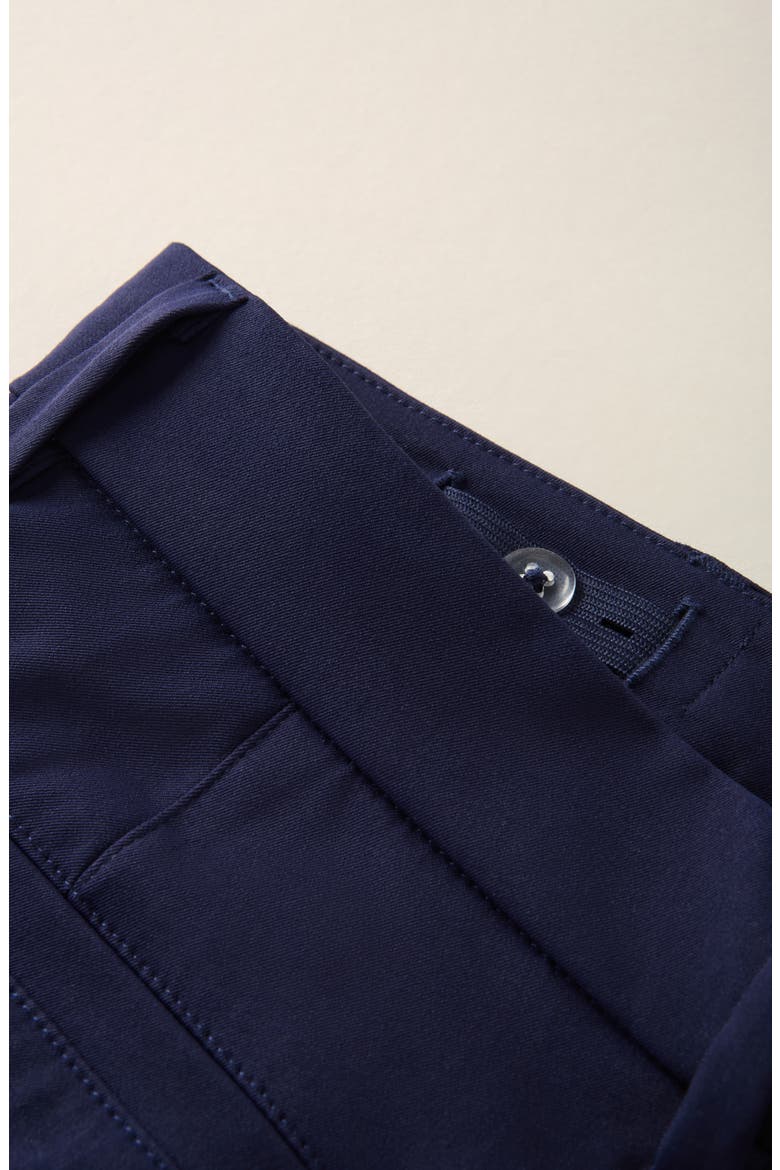 Kids' Flat Front Twill Chinos, Alternate, color, NAVY PEACOAT