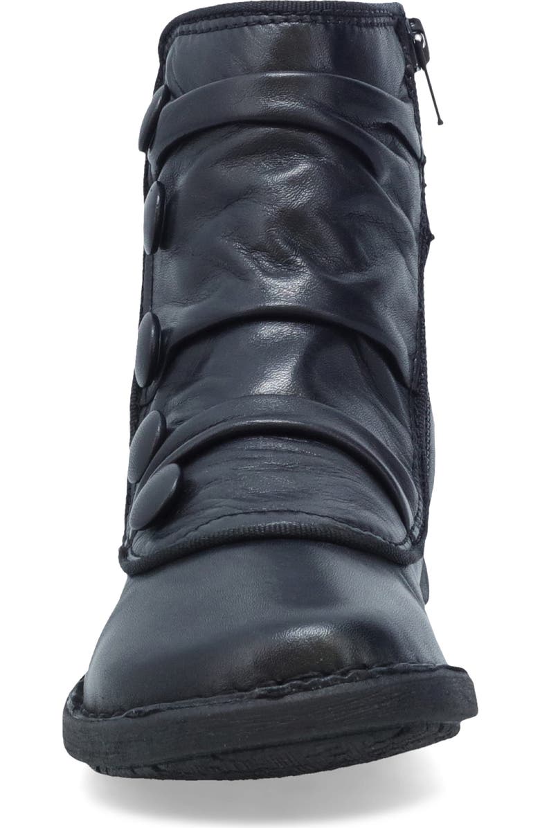 Miz Mooz Pumpkin Bootie, Alternate, color, Black