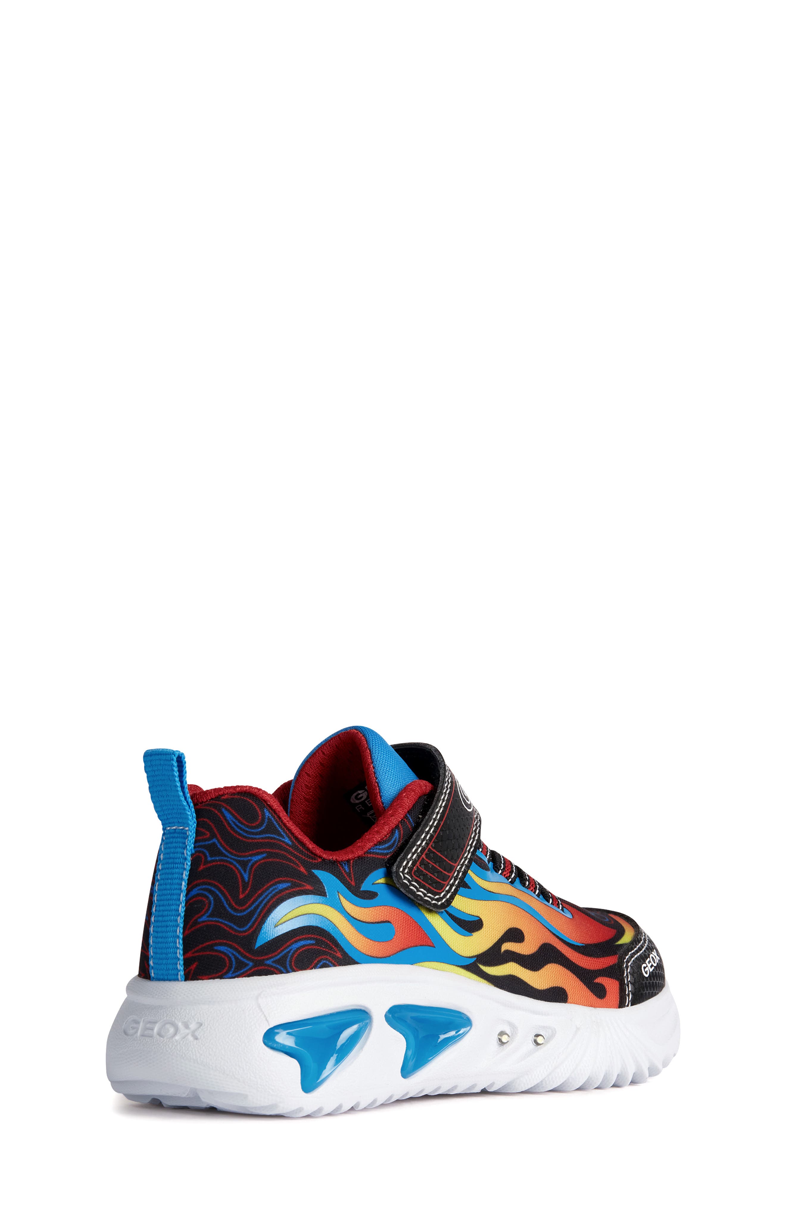 Geox Kids' Assister Light Up Sneaker, Alternate, color, 