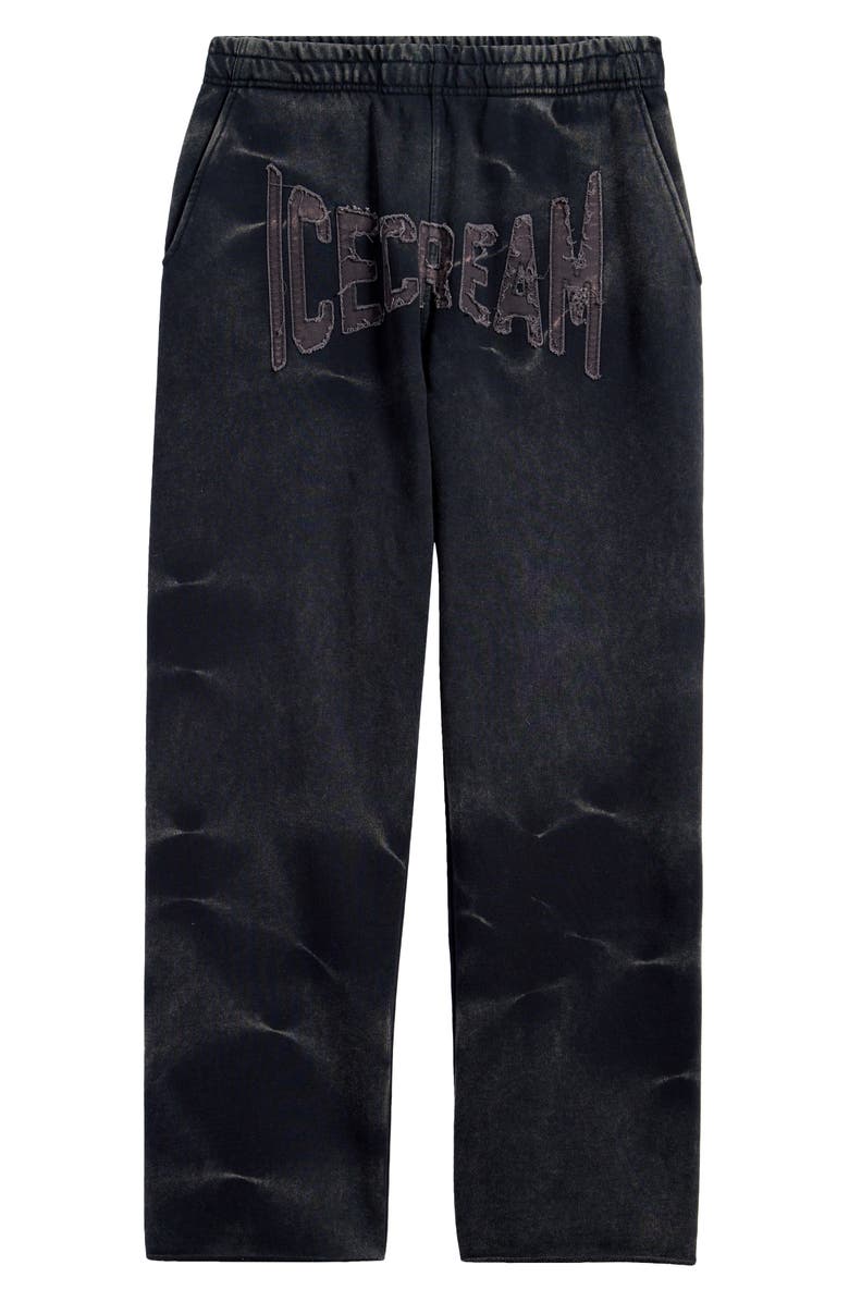 ICECREAM The Arch French Terry Sweatpants, Alternate, color, Black