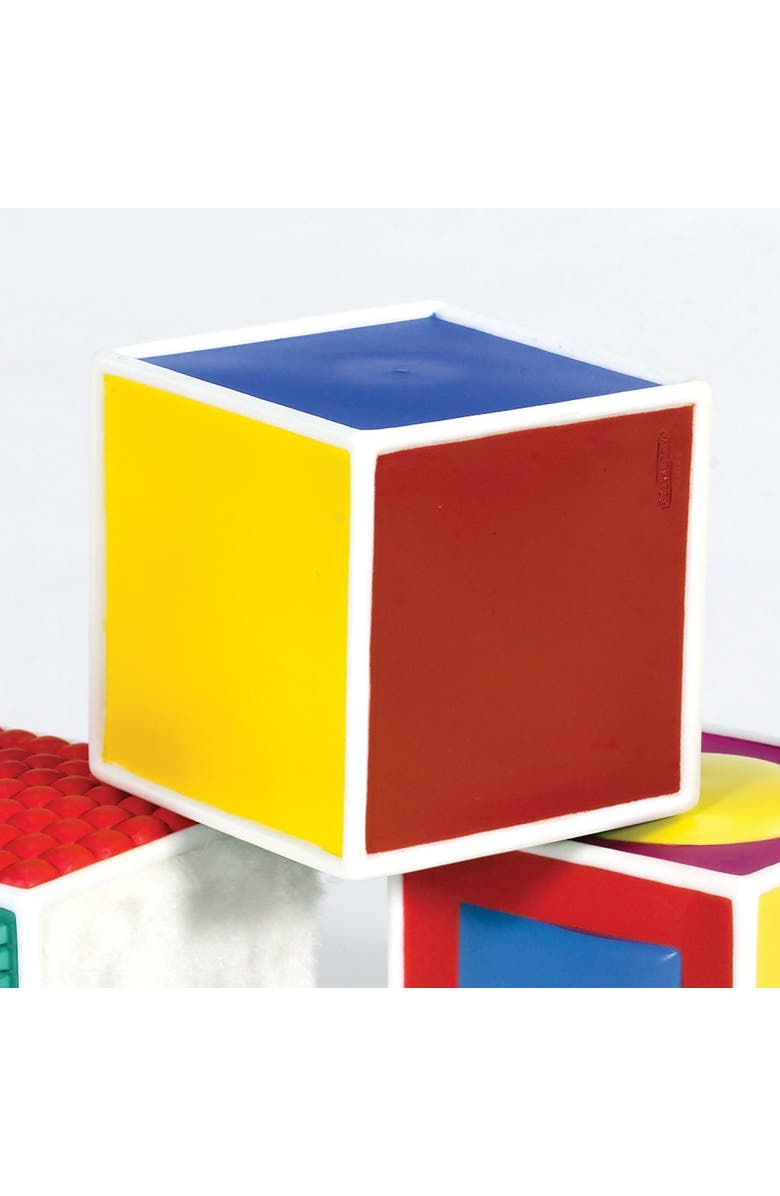 Kaplan Early Learning Company Soft Tactile Blocks - Set of 3, Alternate, color, Multicolor