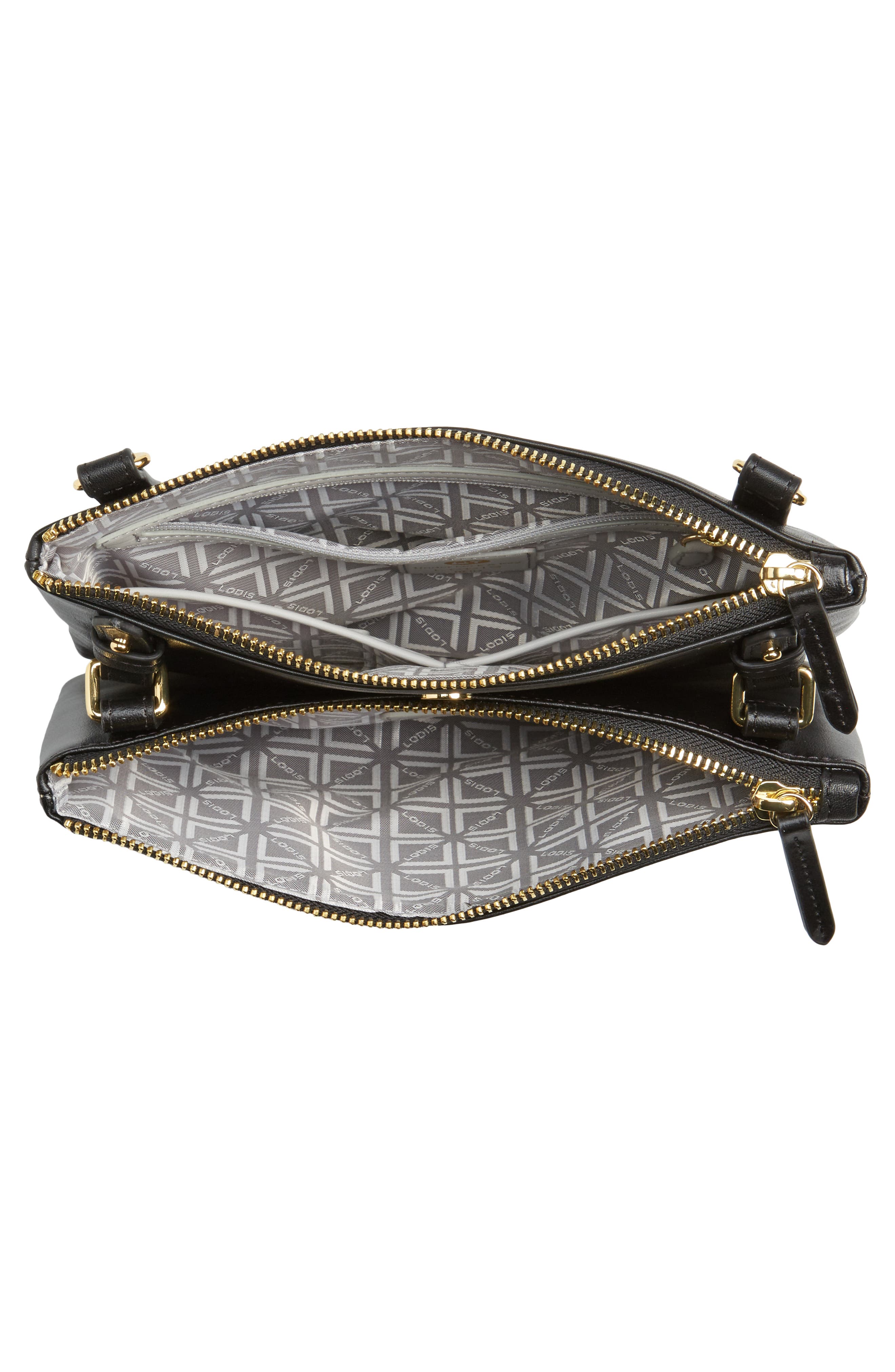 LODIS Los Angeles Downtown Latisha RFID Leather Crossbody, Alternate, color, 