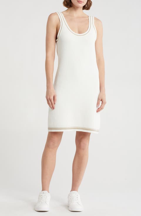 Logo Patch Court Tank Dress