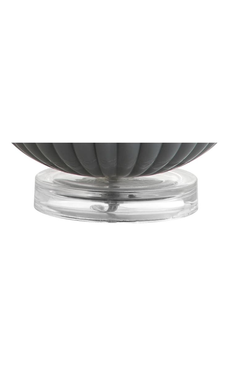 JONATHAN Y Kamille Glass and Lucite LED Table Lamp, Alternate, color, Gray/Clear