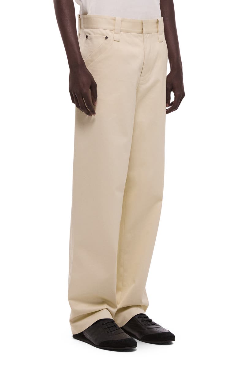 Helmut Lang Cotton Chino Pants, Alternate, color, Oatmeal