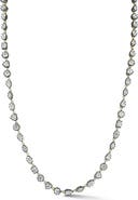SPHERA MILANO Mixed Cut Cubic Zirconia Tennis Necklace