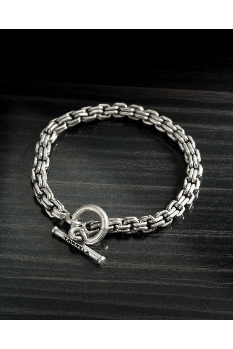 Kyoto Silver Bracelet, Alternate, color, Sterling Silver
