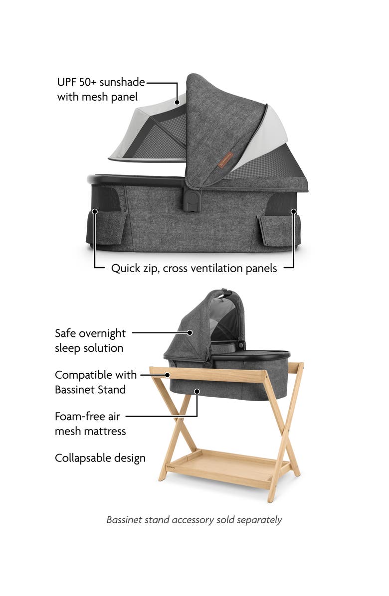 UPPAbaby Bassinet V3 Stroller Attachment, Alternate, color, Jake