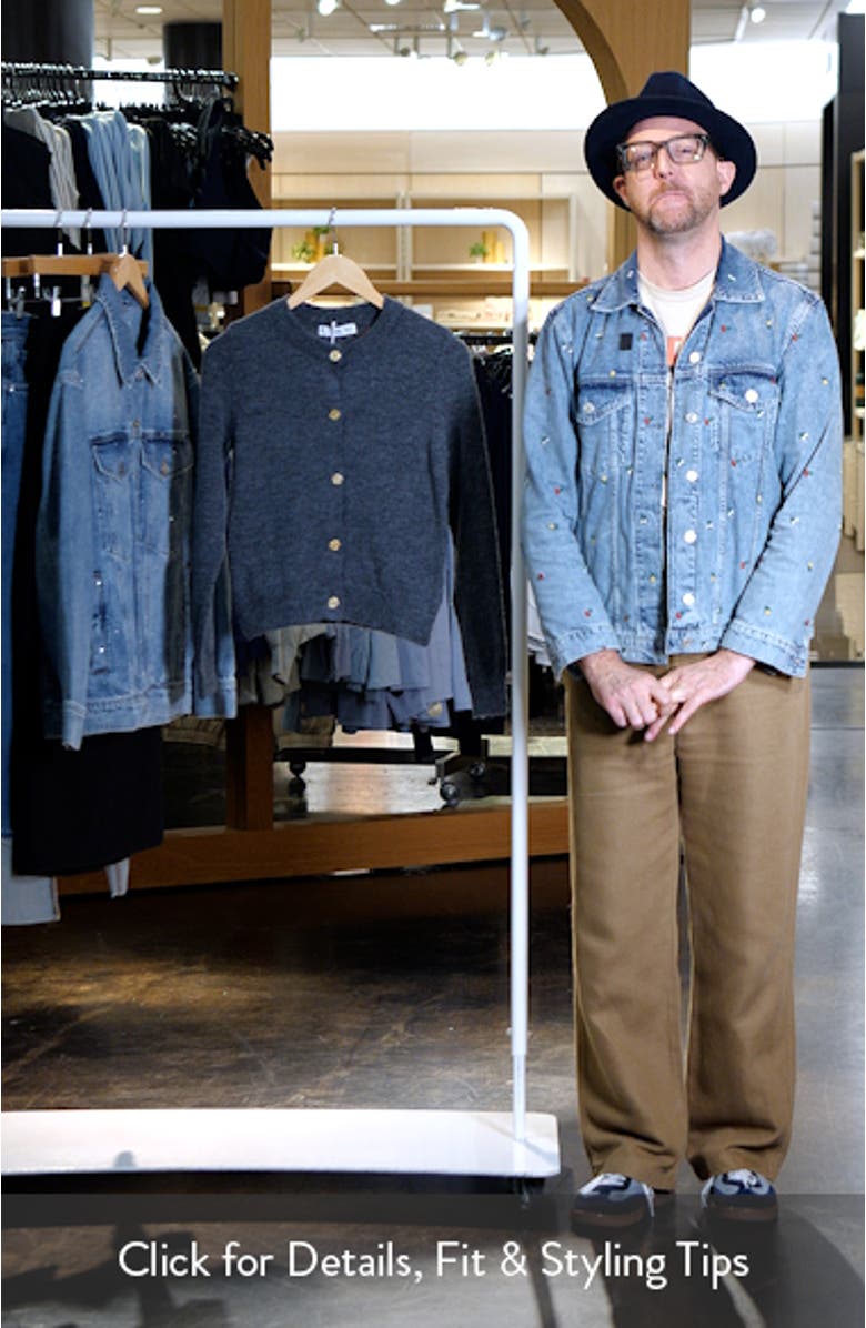 Eliote Crop Cardigan, sales video thumbnail