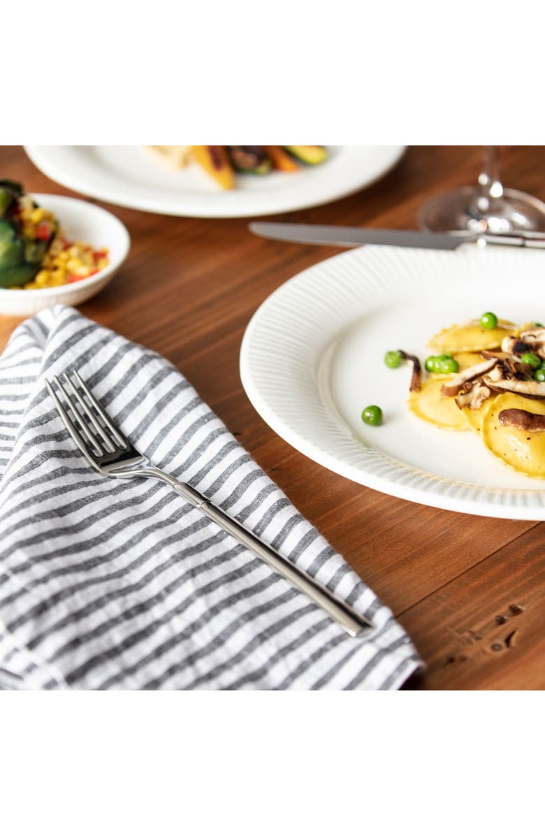 Fortessa Lloyd 20-Piece Place Setting, Alternate, color, Silver