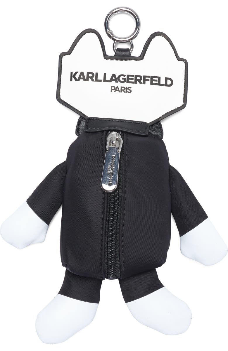 KARL LAGERFELD PARIS Amour Novelty Key Ring, Alternate, color,
