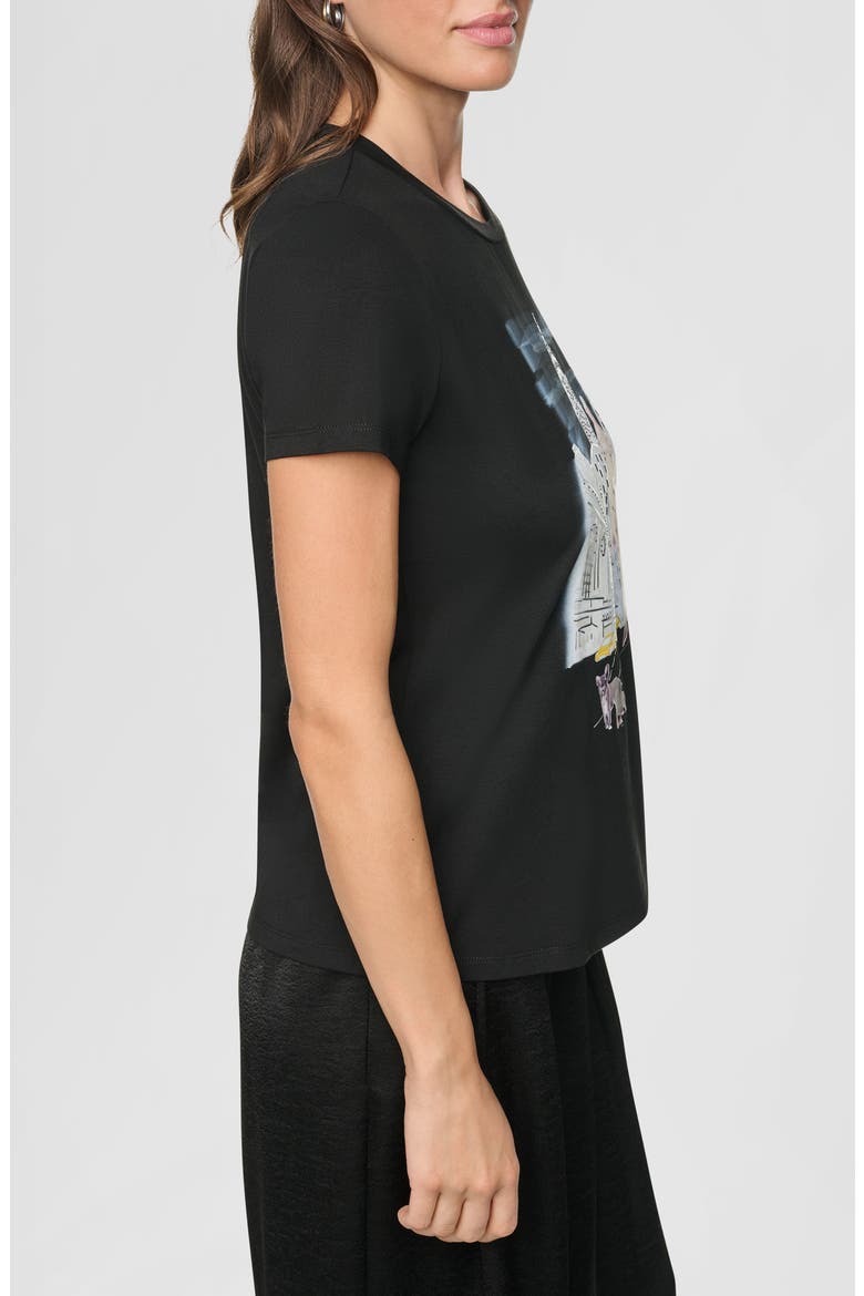 Midtown Dog Walkers Graphic T-Shirt, Alternate, color, BLACK