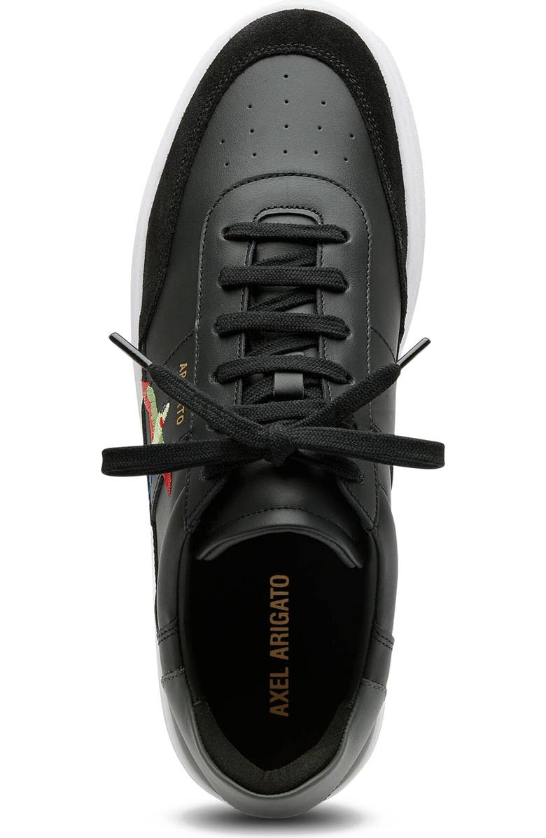 Axel Arigato Orbit B Bird Leather Sneaker - Men's, Alternate, color, Black/White
