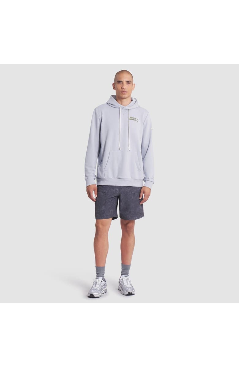 Nike Men's Nike Wolf Gray Seattle Seahawks 2025 Rivalries Collection Standard Issue Sideline Dri-FIT Hoodie, Alternate, color, Gray