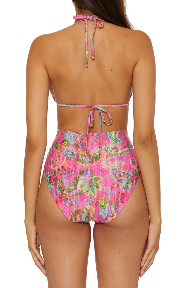 Becca Polynesia Triangle Bikini Top, Alternate, color, 