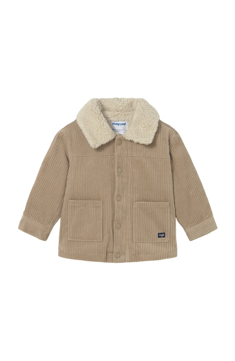 Mayoral Corduroy Coat, Main, color, Wood
