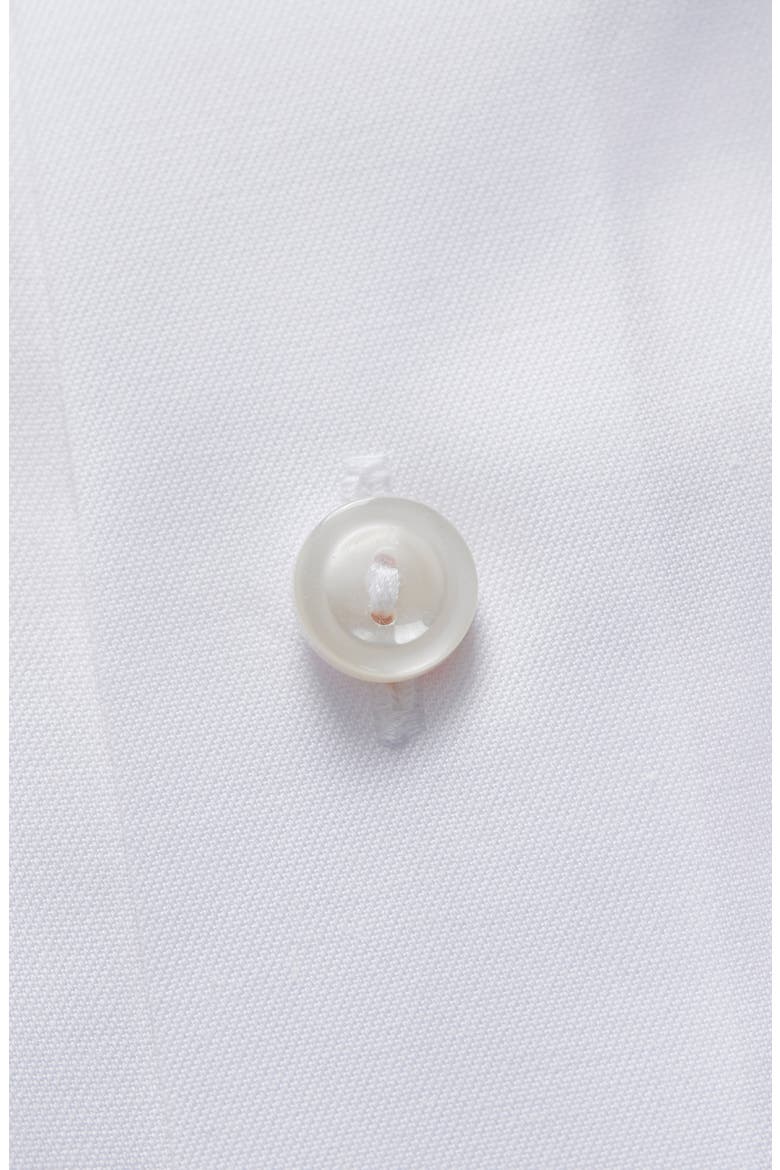Classic Fit Solid Dress Shirt, Alternate, color, WHITE
