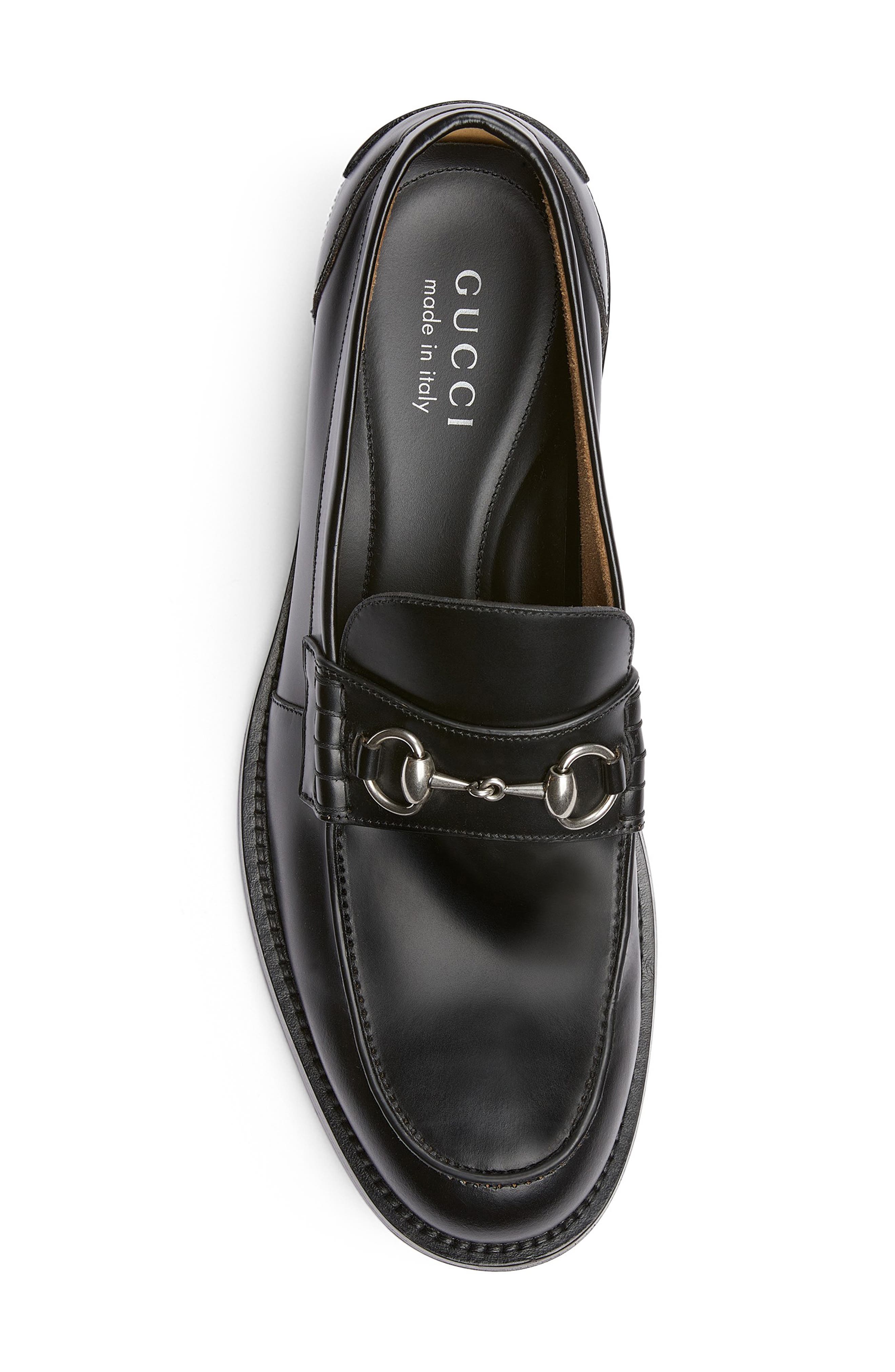Gucci Terenze Horsebit Loafer, Alternate, color, 1000 Black