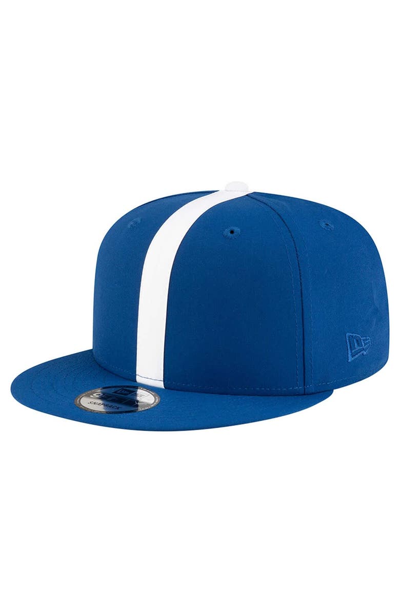 New Era Men's New Era Royal Indianapolis Colts Throwback Helmet 9FIFTY Snapback Hat, Main, color, Royal