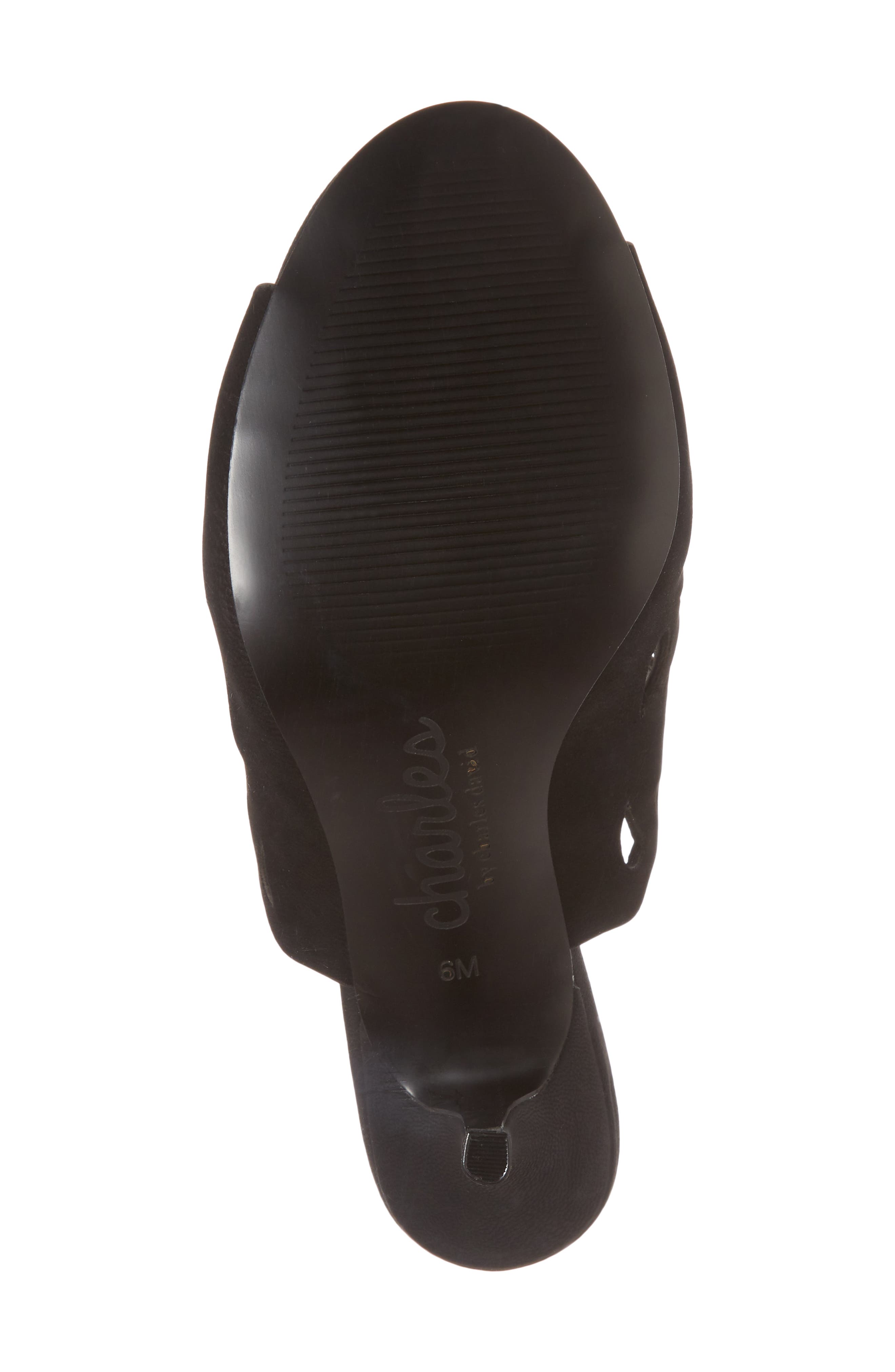 Charles by Charles David Nicki Perforated Open Toe Mule, Alternate, color, 