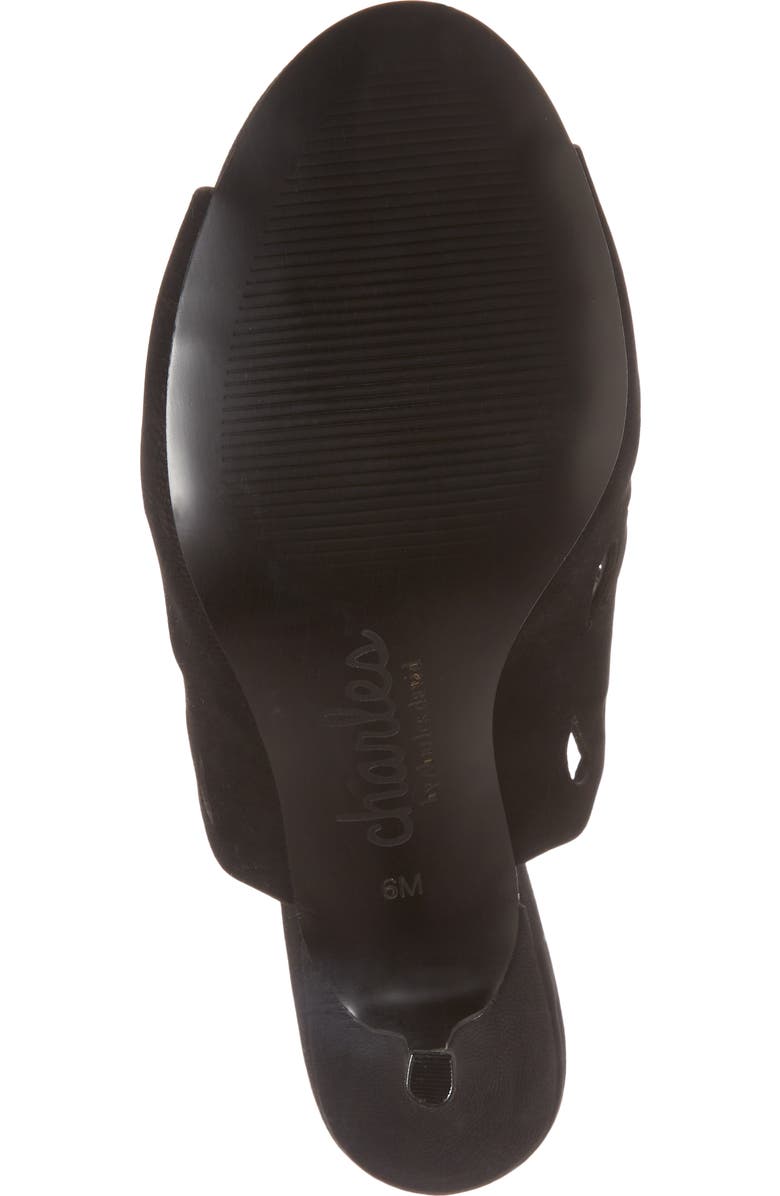 Charles by Charles David Nicki Perforated Open Toe Mule, Alternate, color,