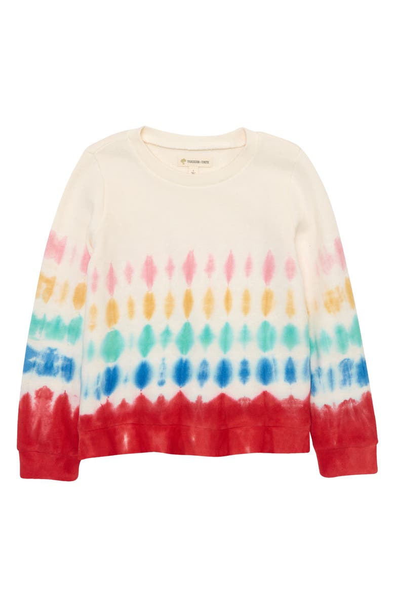 Tucker + Tate Kids' Tie-Dye Sweatshirt, Main, color, 