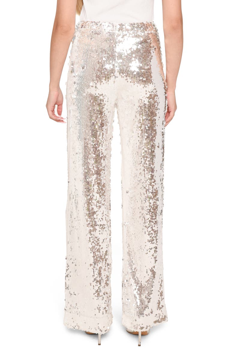 WAYF x Jourdan Sloane Lily Sequin Wide Leg Pants, Alternate, color, 