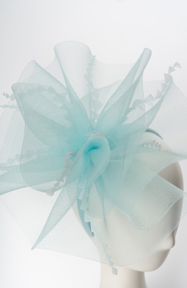 Collection XIIX Crinoline Net & Feather Fascinator, Alternate, color,