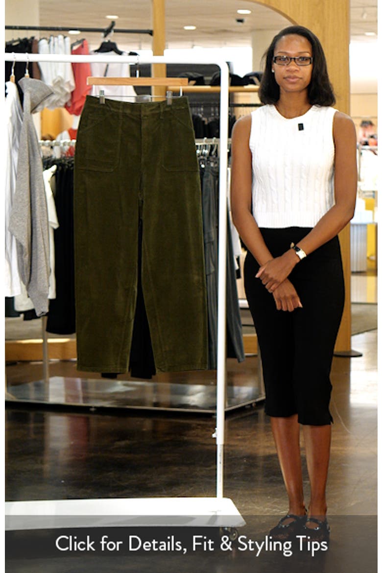 Marissa Stretch Cotton Corduroy Pants video