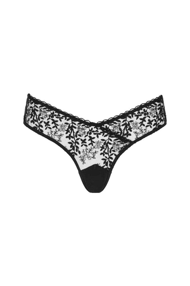 Desir Lace Tanga, Main, color, Black