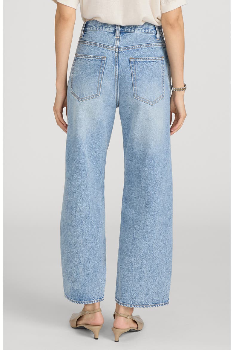 The Crochet Trim Crop Jeans, Alternate, color, AURA