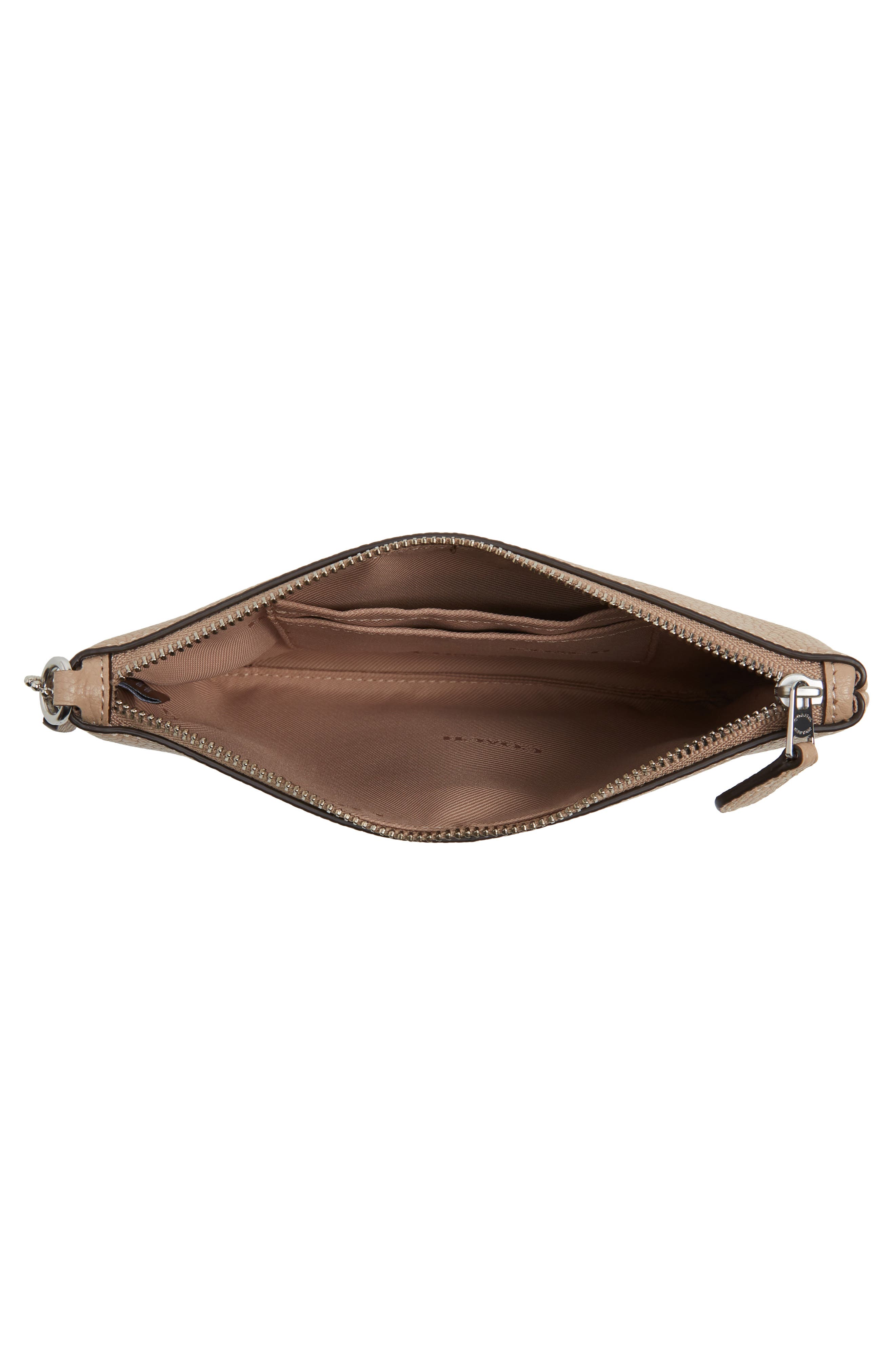 Leather Wristlet, Alternate, color, TAUPE