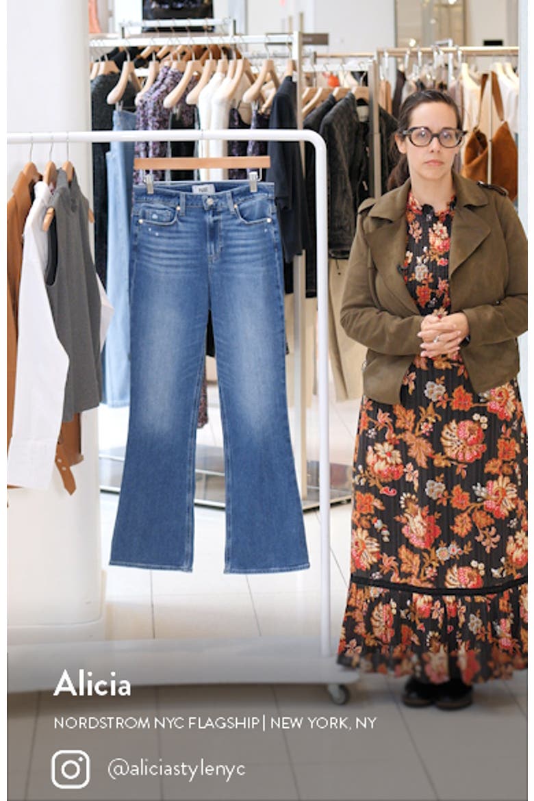 Laurel Canyon High Waist Stretch Flare Jeans video