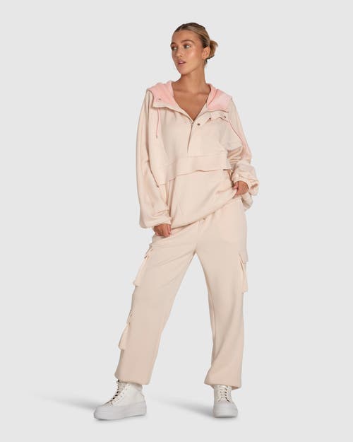 Belle & Bloom Perfect Match Cargo Trackpants In Pink