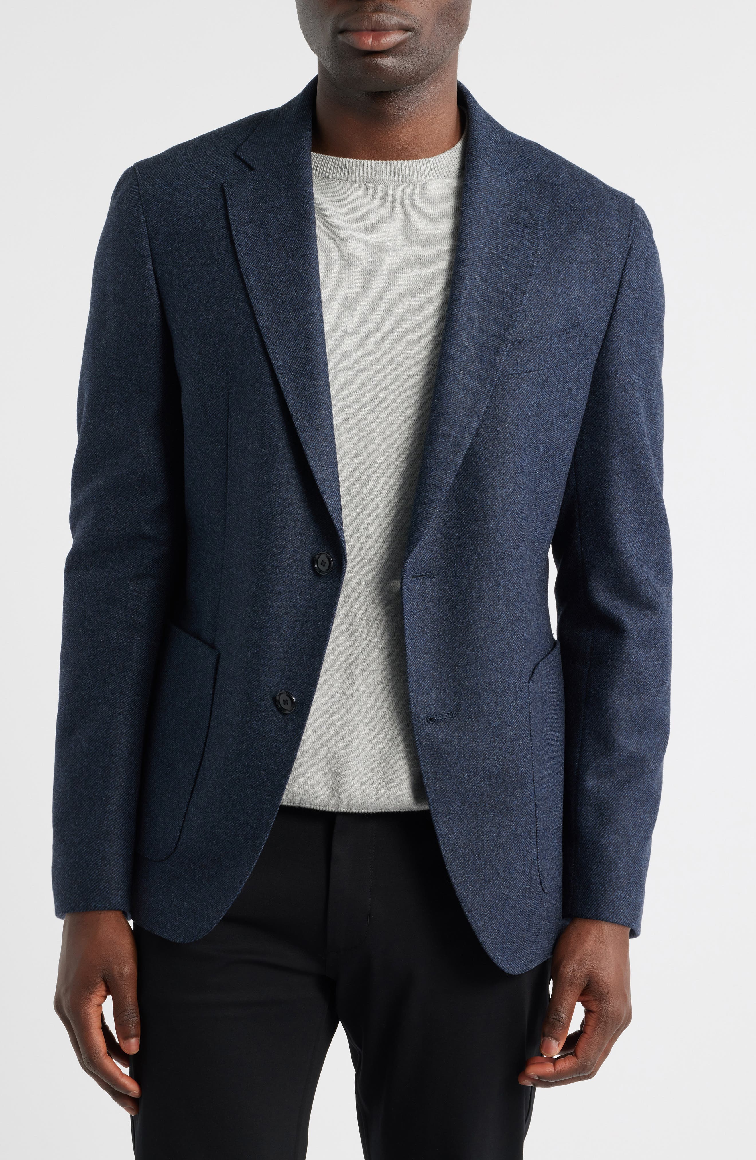 Hutson Slim Fit Wool Blend Bib Jacket - image 4