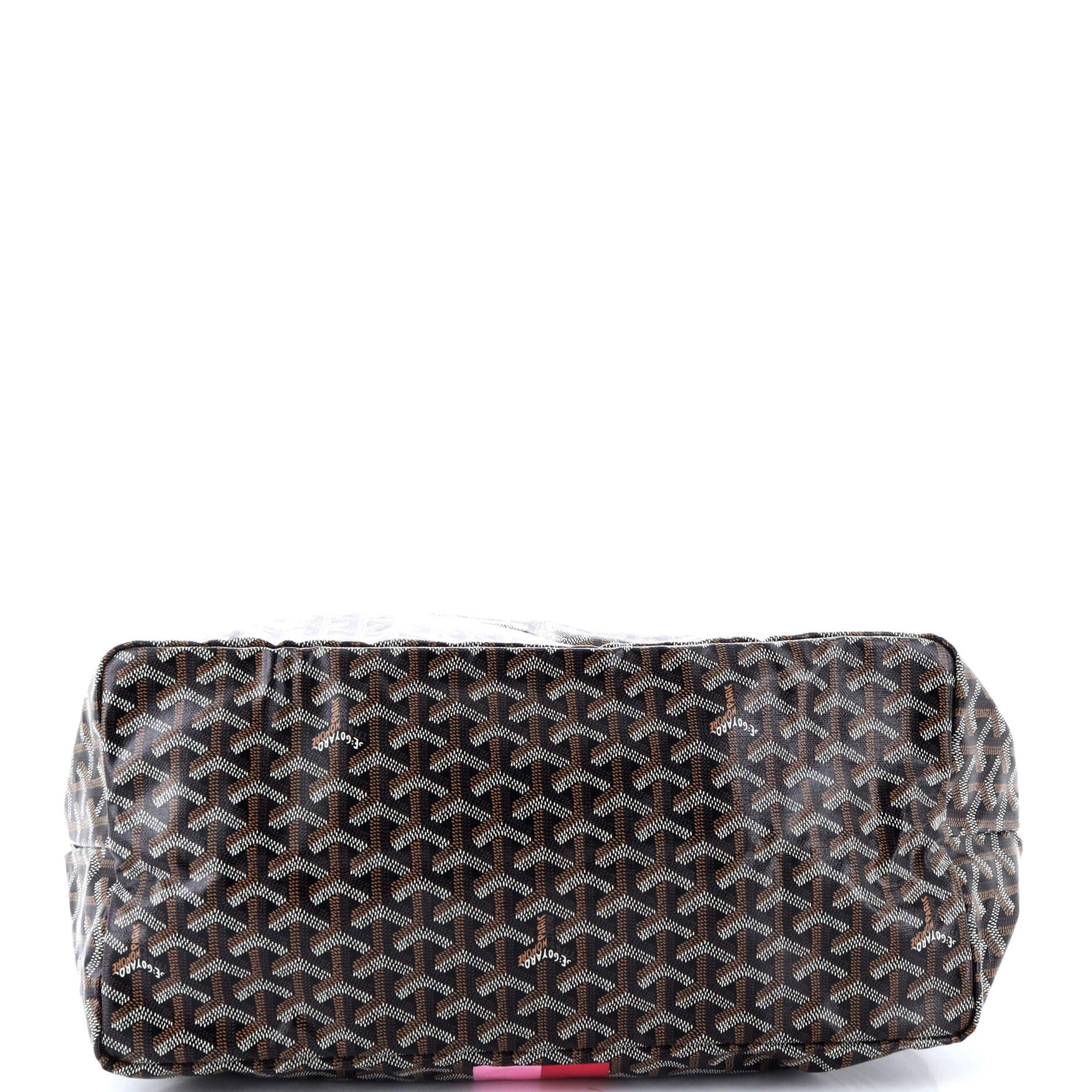 Pre-Owned Goyard Saint Louis Tote Printed Coated Canvas GM, Alternate, color, 