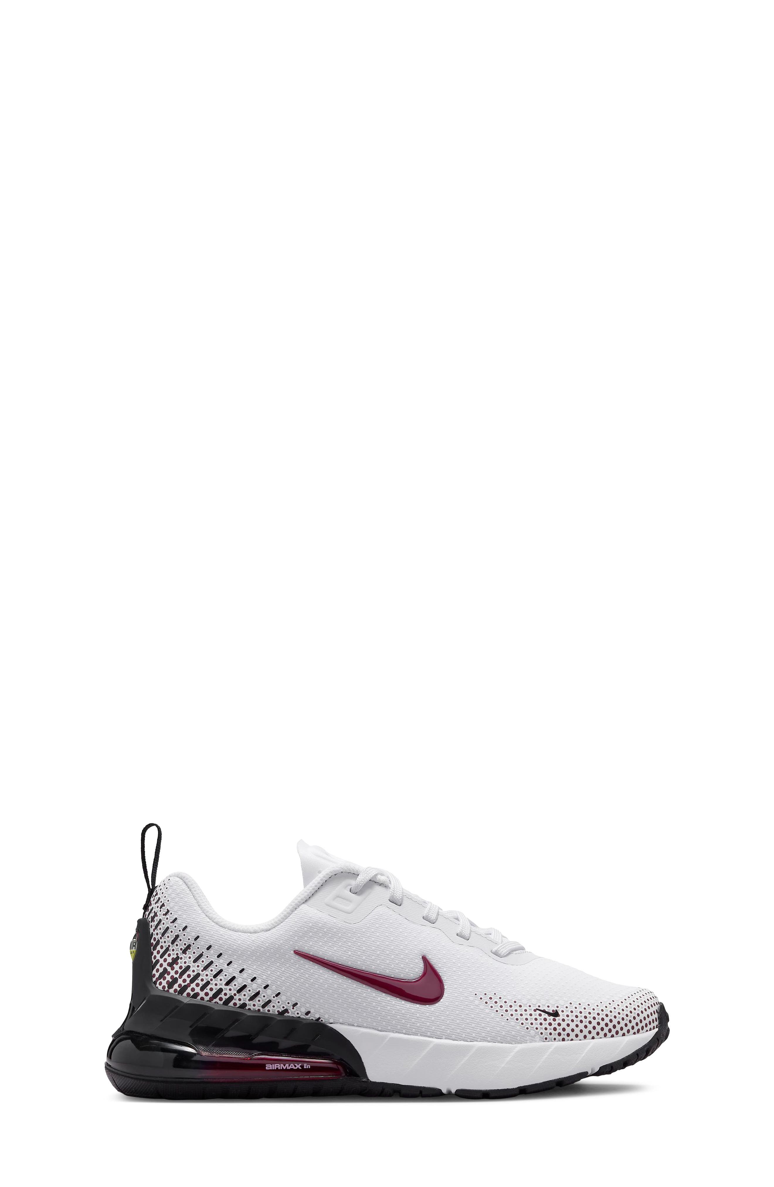 Kids' Air Max Phoenix Sneaker, Alternate, color, WHITE/TEAM RED