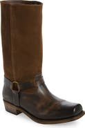 Golden Goose Biker Square Leather Boot