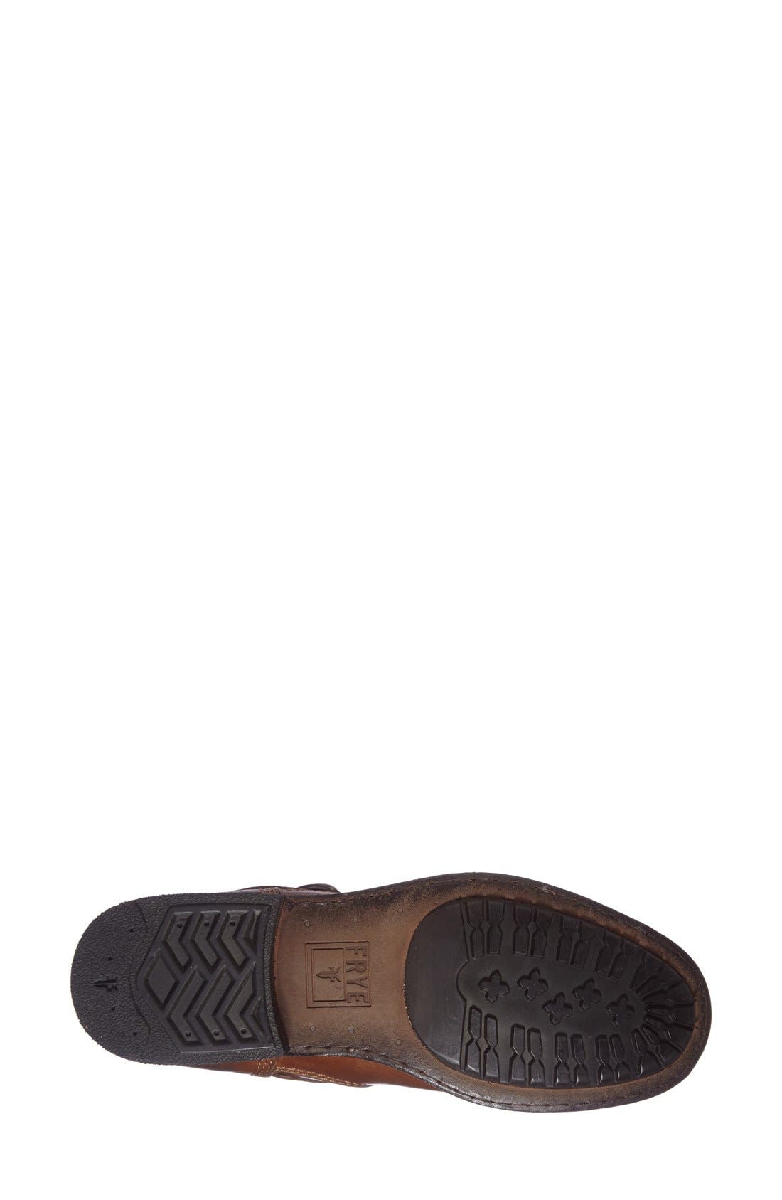 'Tyler Engineer' Short Boot, Alternate, color, COGNAC