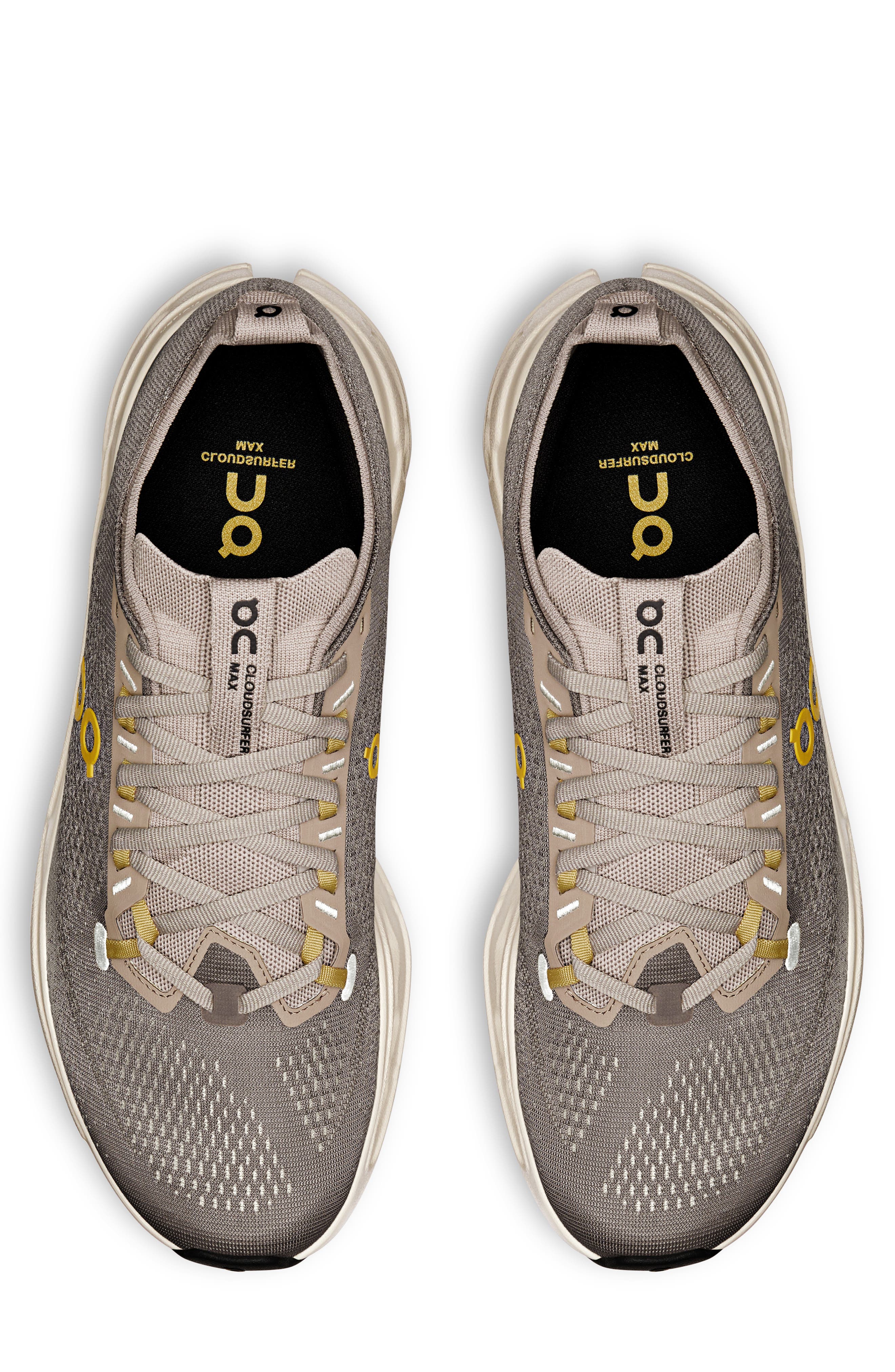 Cloudsurfer Max Running Sneaker, Alternate, color, CINDER/ PELICAN