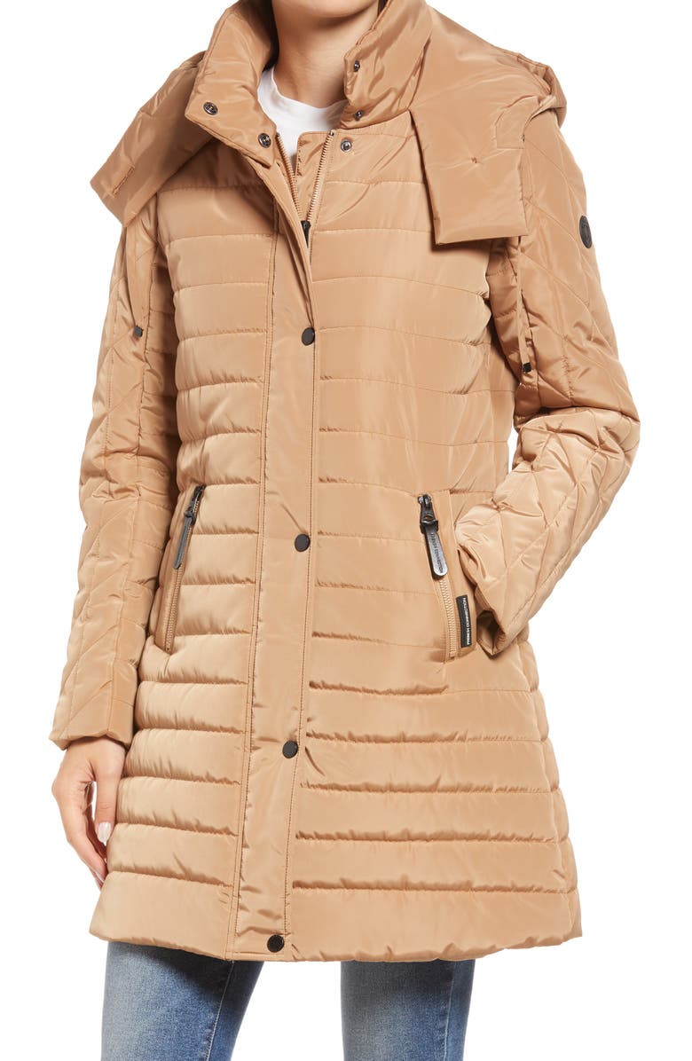 French Connection Quilted Barn Jacket, Alternate, color, 