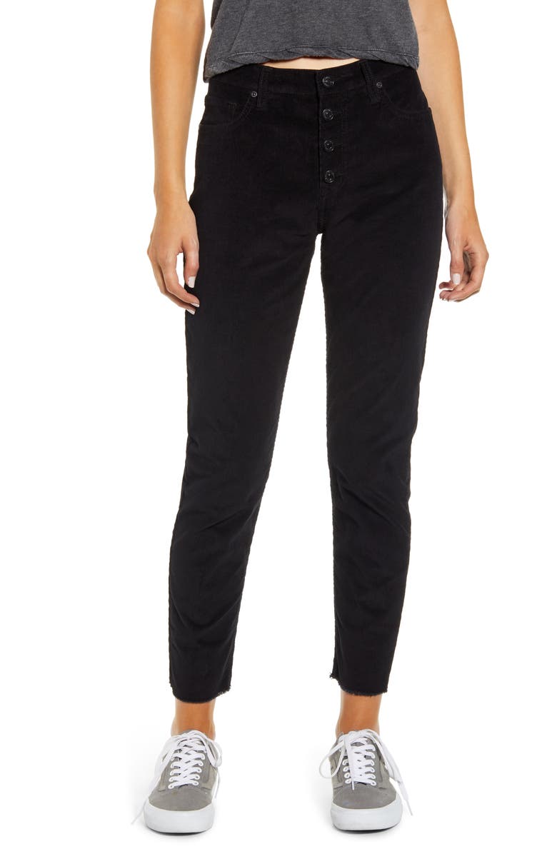 UNIONBAY Zadie High Waist Corduroy Straight Leg Pants, Main, color,