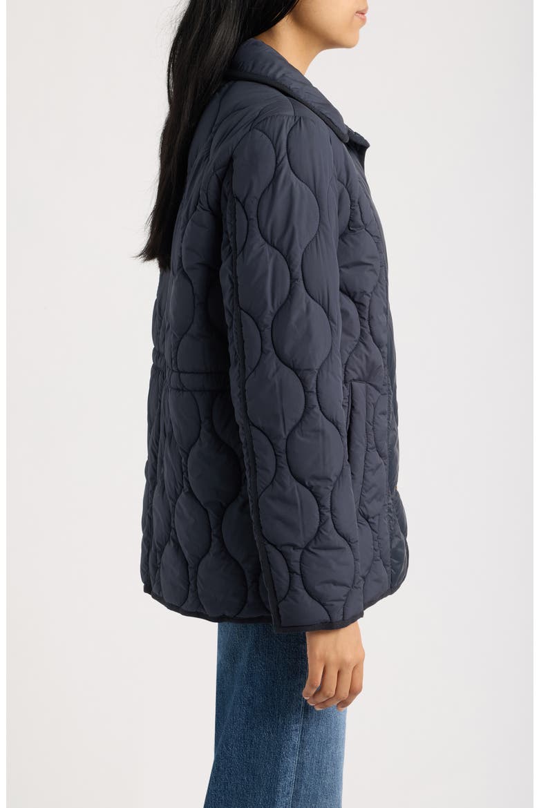 Quilted Liner Jacket, Alternate, color, NAVY