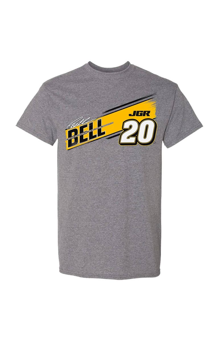 JOE GIBBS RACING TEAM COLLECTION Men's Joe Gibbs Racing Team Collection  Heather Gray Christopher Bell DeWalt Car T-Shirt, Alternate, color, Heather Gray