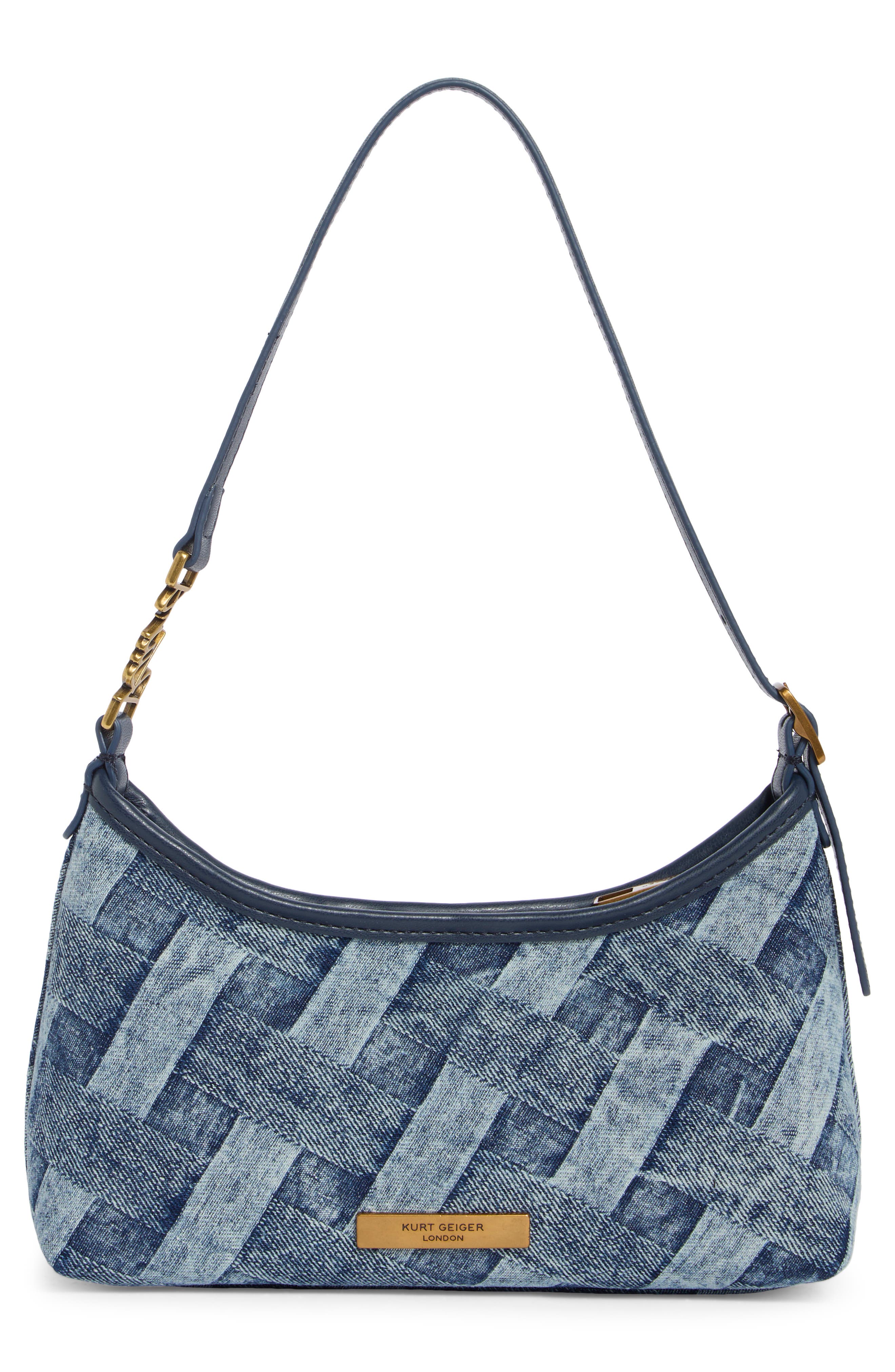 Kurt Geiger London Kurt Sling Shoulder Bag, Alternate, color, Navy