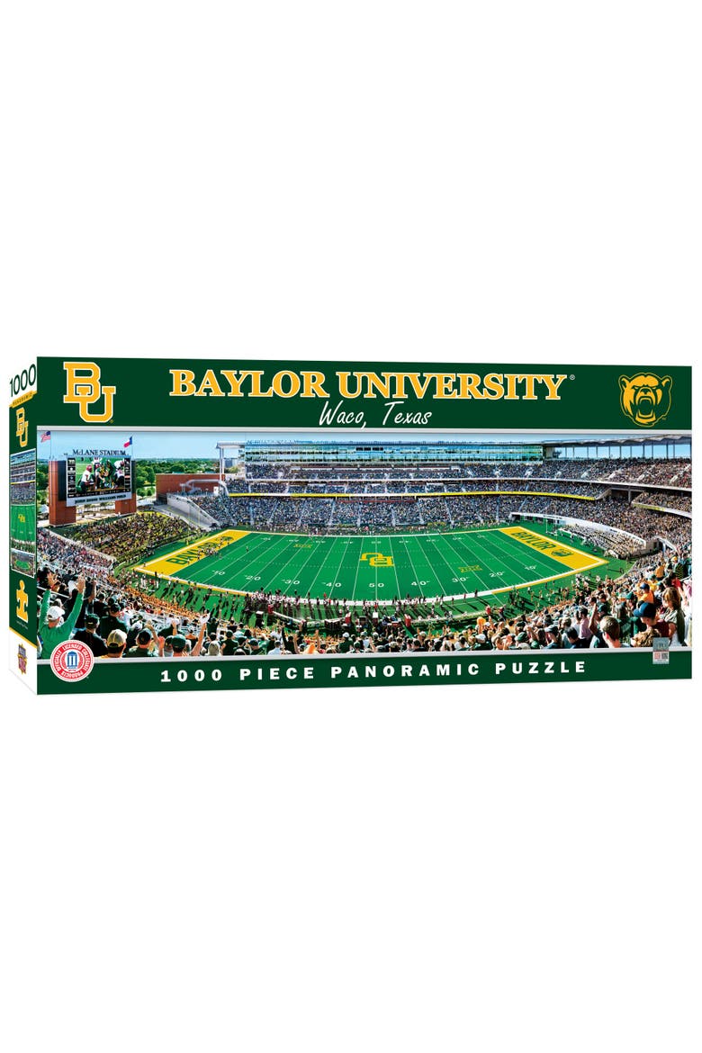 Baylor Bears 1000pc Panoramic Puzzle, Main, color, Multicolor