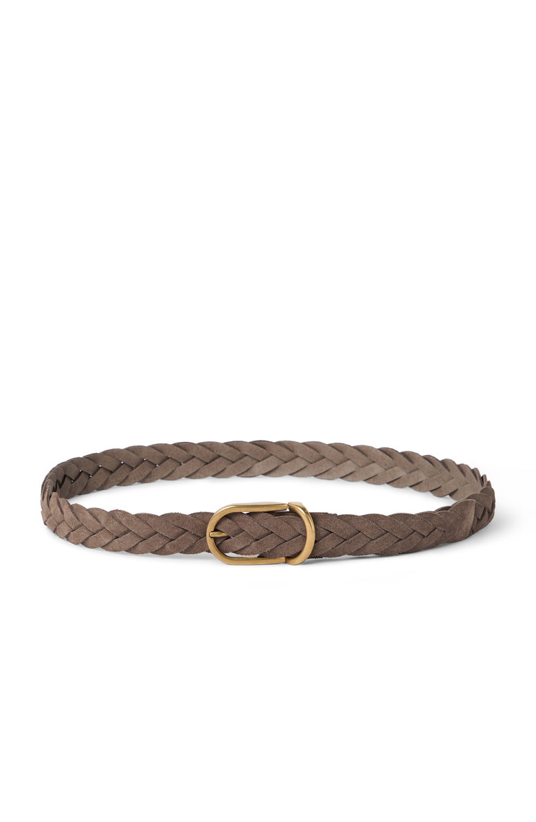 Brunello Cucinelli Braided belt, Main, color, Taupe