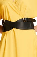 Marina Rinaldi Liguria Crossover Leather Belt
