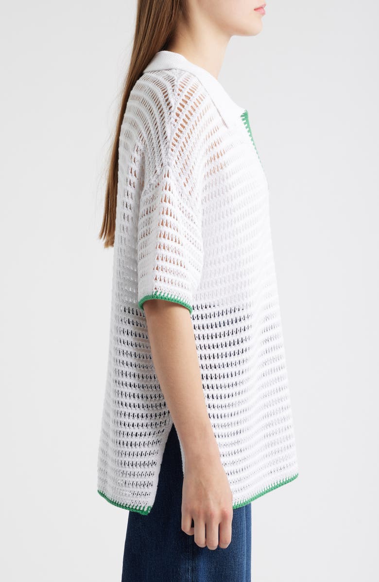 525 Kacey Open Stitch Cover-Up Top, Alternate, color, 