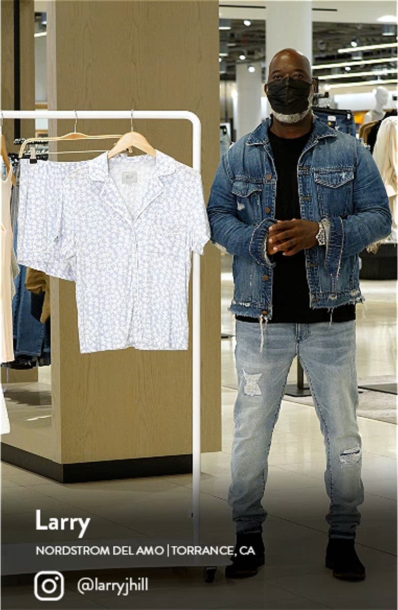 Nessa Print Short Pajamas, sales video thumbnail